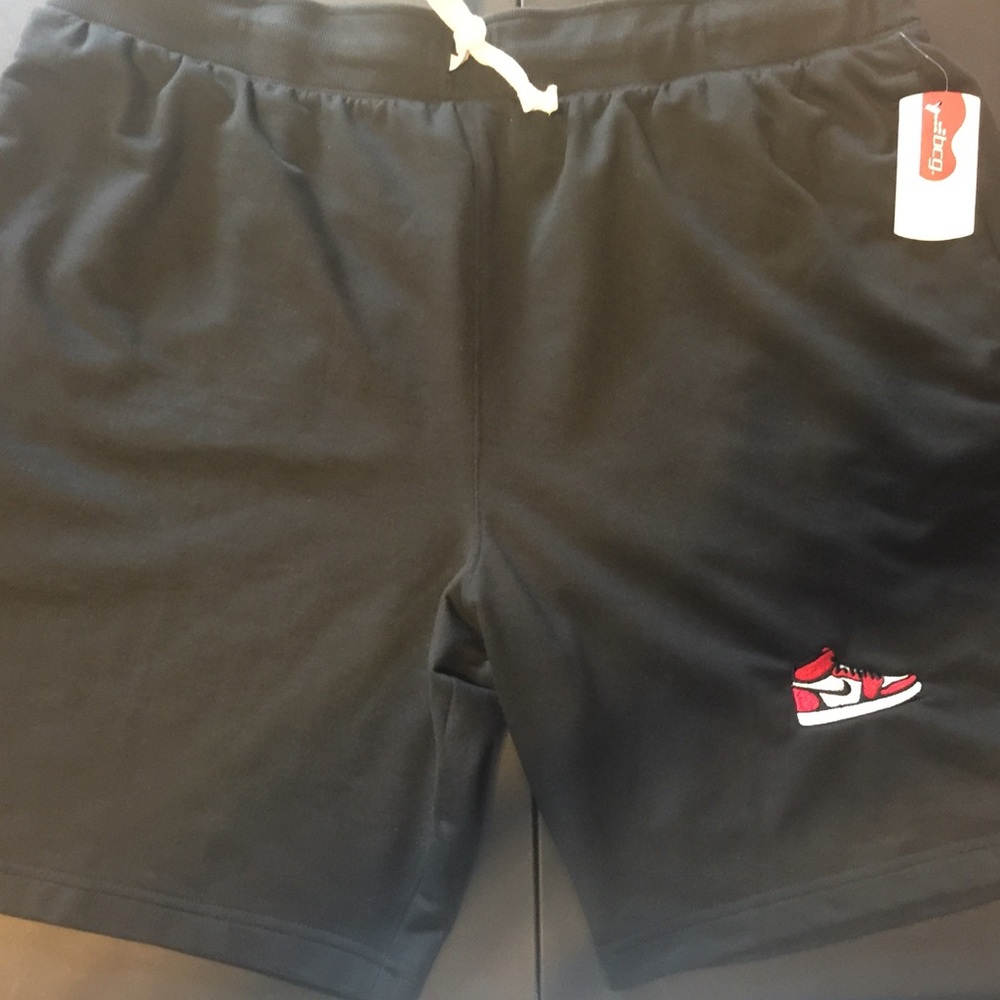 Custom embroidered Jordan 1 shorts